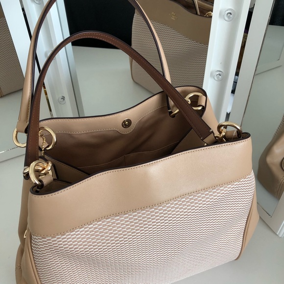 NWT Tan Coach Handbag - Picture 7 of 8